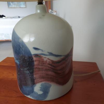 Glazed Ceramic Art Lamp (P-BBL)