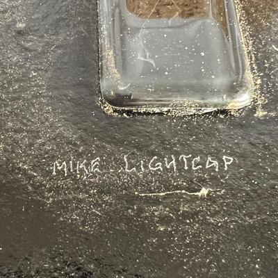 Mike Lightcap Kiln-Formed Glass Wall Art (LR-RG)