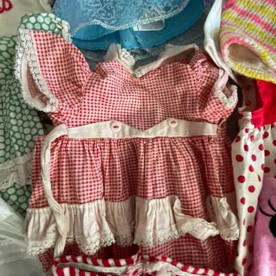 VINTAGE SMALL DOLL CLOTHES