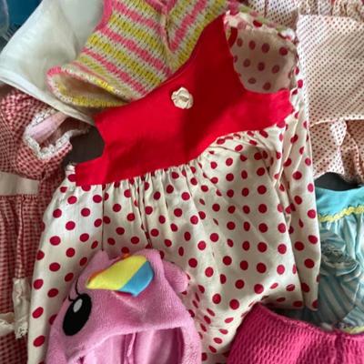 VINTAGE SMALL DOLL CLOTHES