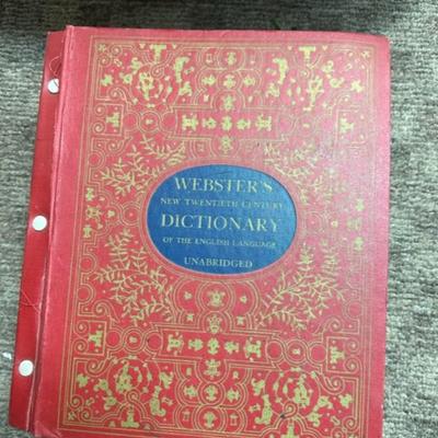 1965 Webster Dictionary