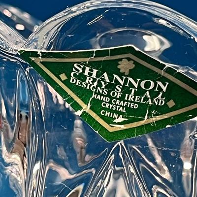 SHANNON CRYSTAL SMALL COMPOTE VASE