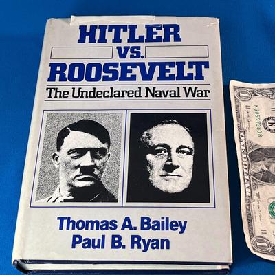 HITLER VS. ROOSEVELT: THE UNDECLARED NAVAL WAR BOOK