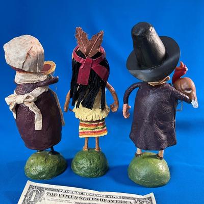 3 QUAINT THANKSGIVING CHARACTERS â€œTURKEY CREEK TOWNSHIPâ€ 