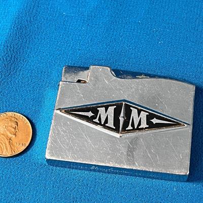VINTAGE ELGIN AMERICAN â€œMMâ€ CIGARETTE LIGHTER