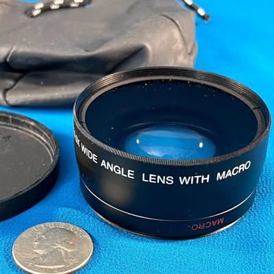 DIGITAL HIGH DEF .5X WIDE ANGLE LENS WITH MACRO