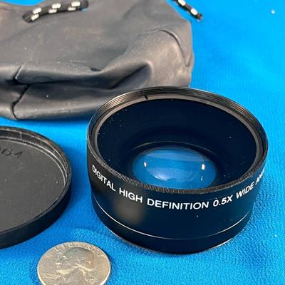 DIGITAL HIGH DEF .5X WIDE ANGLE LENS WITH MACRO