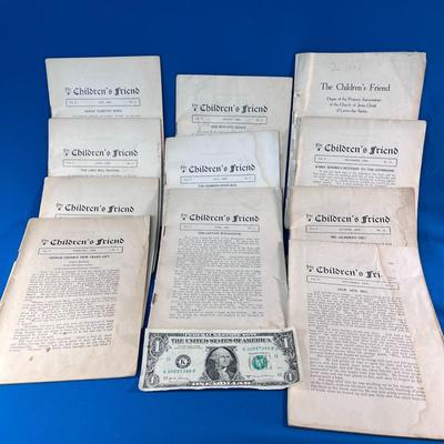 CHILDRENâ€™S FRIEND MAGAZINE 1906 COMPLETE YEAR LESS JANUARY 117 YEARS OLD