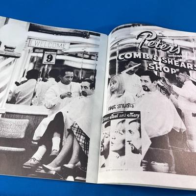 CIRCA 1960â€™s PETER, PAUL & MARY PICTORIAL BOOK PETER YARROW AUTOGRAPH?