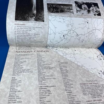 INTERESTING 1983 NEVADA MAGAZINES CALENDAR w/ HISTORICAL PHOTOS