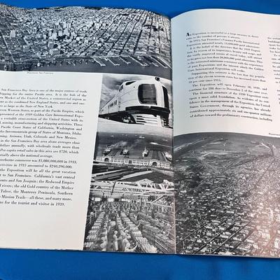 1939 GOLDEN GATE EXPO MAGAZINE STYLE BOOK FOR UPCOMING EXPO IN SAN FRANCISCO 