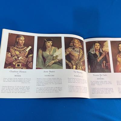 THE TEN COMMANDMENTS MOVIE ORIGINAL c. 1956 BROCHURE 13 ARNOLD FRIBERG WORKS