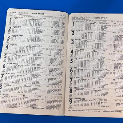 YEAR 1959 RACE PROGRAM MULTNOMAH KENNEL CLUB