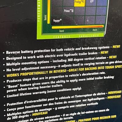 NEW IN PACKAGING ELECTRIC TRAILER BRAKE CONTROL