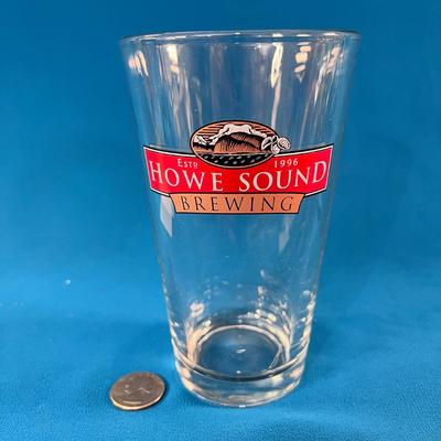 â€œHOWE SOUND BREWINGâ€ BEER PINT GLASS