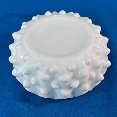 CUTE WHITE HOBNAIL DISH 