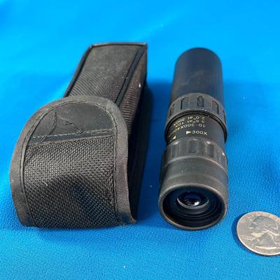 MONOCULAR TELESCOPE 10X -300X WITH CASE