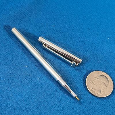 VINTAGE TIFFANY STERLING PURSE PEN w/ T-CAP .925