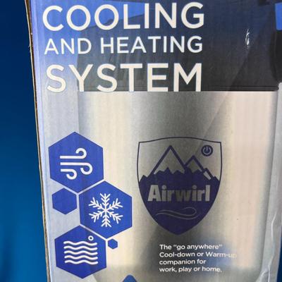 â€œAIRWIRLâ€ GO ANYWHERE PERSONAL COOLING & HEATING SYSTEM