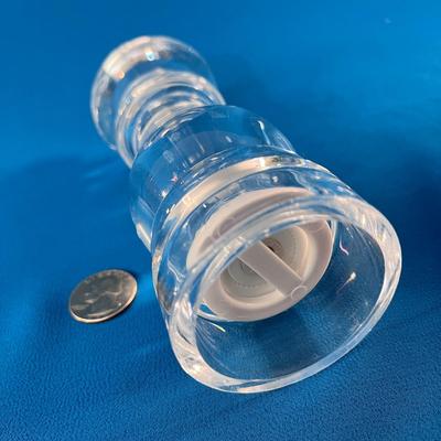 CLEAR LUCITE SALT/PEPPER? GRINDER 