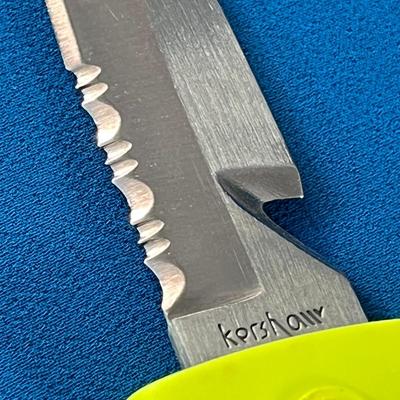 KERSHAW DIVING KNIFE w/ LEG STRAPS AND QUICK RELEASE SHEATH