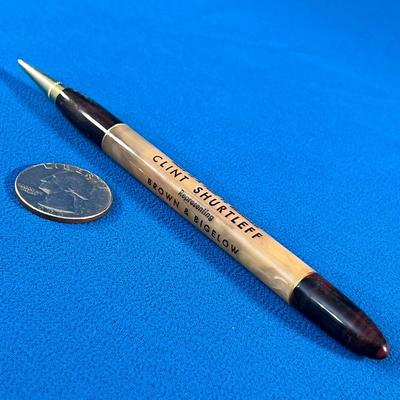 RED POINT VINTAGE ADVERTISING MECHANICAL PENCIL 