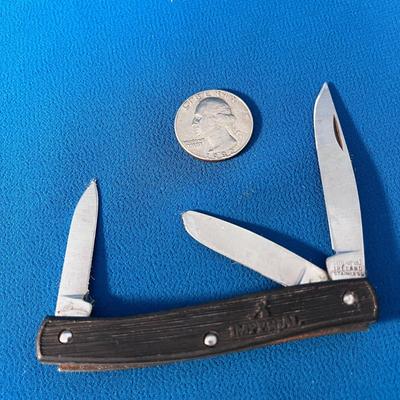 IMPERIAL IRELAND STAINLESS 3-BLADE POCKET KNIFE