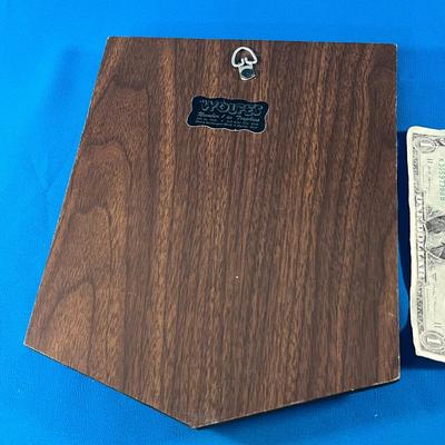 FANCY CARVED WOOD PLAQUE READY FOR TROPHY, HERALDIC PLAQUE OR ?