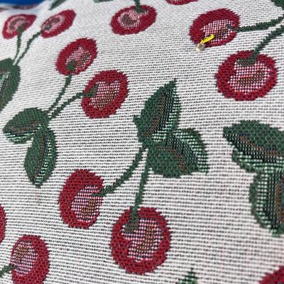 FUN RED CHERRIES THROW PILLOW