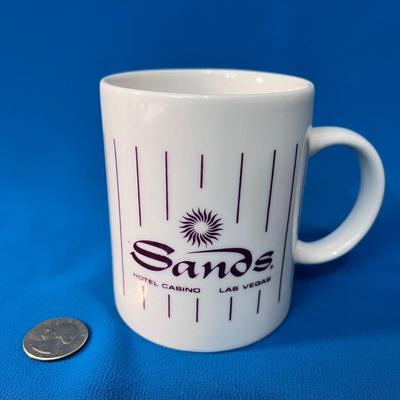 SANDS HOTEL CASINO LAS VEGAS CERAMIC MUG COFFEE CUP