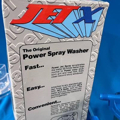 JET X POWER SPRAY WASHER ATTACHES TO GARDEN HOSE