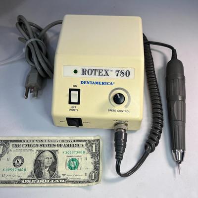 VINTAGE â€œROTEX 780â€ ELECTRIC DENTAL DRILL BY DENTAMERICA 