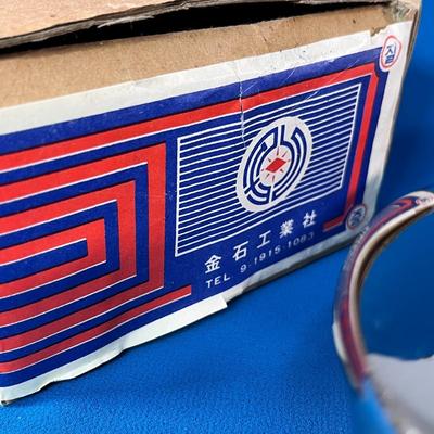 NEW IN ORIGINAL BOX FROM OLD CHINA METAL EATING AND SERVING BOWL SET