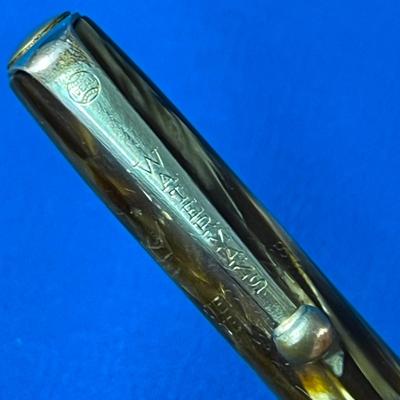 VINTAGE â€œWATERMANSâ€ MECHANICAL PENCIL BEAUTIFUL TIGER EYE-LIKE BODY
