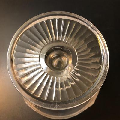 Four â€œWestward Hoâ€ Pioneer Frosted Glass Pieces -Lot 125