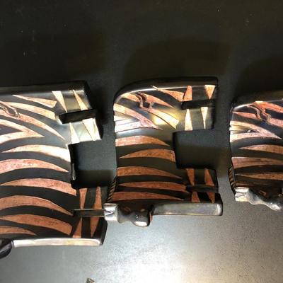 Three Zebras ðŸ¦“ Handmade in Kenya -Lot 126