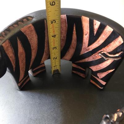 Three Zebras ðŸ¦“ Handmade in Kenya -Lot 126