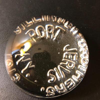 Gillinder Brothers Port Jarvis NY 1913 Paperweight -Lot 127