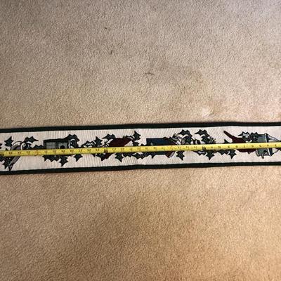 Winter Theme Decor: John Oliver Cabin COA Signed Lithograph, Village Salt Boxes & More -Lot 129