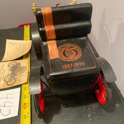 Vintage Beam Car Decanter