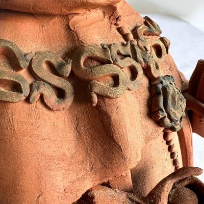 Mark Jones â€˜Cardinal Thomas Wolsey Pottery Sculpture (K-RG)