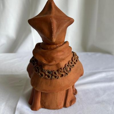 Mark Jones â€˜Cardinal Thomas Wolsey Pottery Sculpture (K-RG)