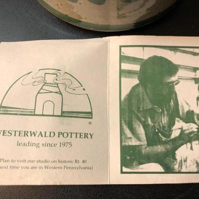 Westerwald Pottery Scenery, PA. -Lot 138