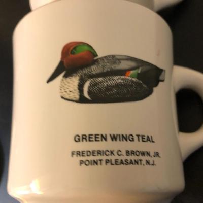 Mallard Duck Lot - Mugs, Brass Change Holder, Letter Opener -Lot 143