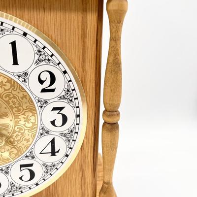 JACK COURSEY ~ Hand Carved Oak Clock ~ * Read Details