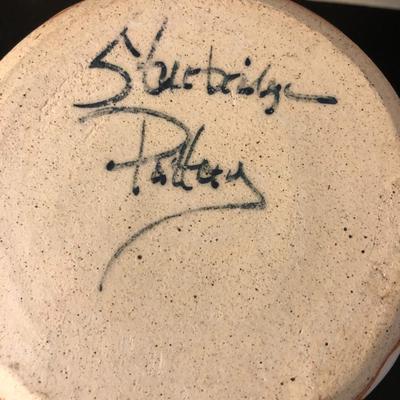 Sturbridge Pottery Stoneware Crock with Lid (Massachusetts) -Lot 147