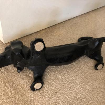 Heavy Cast Iron Boot/Shoe Scraper Door Stop -Lot 152