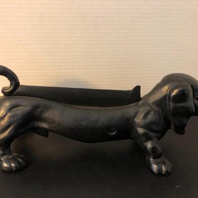 Heavy Cast Iron Boot/Shoe Scraper Door Stop -Lot 152