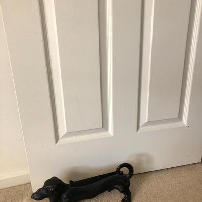 Heavy Cast Iron Boot/Shoe Scraper Door Stop -Lot 152