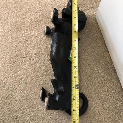 Heavy Cast Iron Boot/Shoe Scraper Door Stop -Lot 152